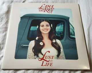 Lana Del Rey Lust For Life Rare Eu 1st Press Lp Coke Clear