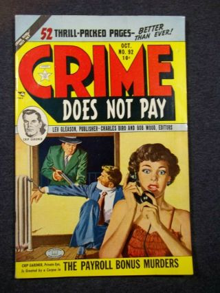 Crime Does Not Pay 92