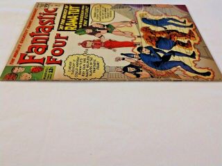 Fantastic Four 19 1963 1st app of Rama Tut Lee Kirby House ads for X - Men 1 2