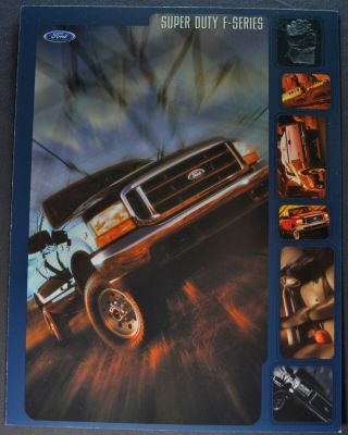 2000 Ford Duty Pickup Truck Brochure Sheet F - 250 F - 350