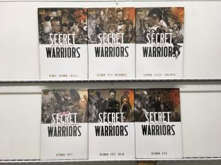 Marvel Comics Secret Warriors Vol.  1 2 3 4 5 6 Hc Trade Hardcover Nick Fury