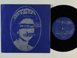 Punk 45 Sex Pistols God Save The Queen/did You No Wrong On Virgin Uk