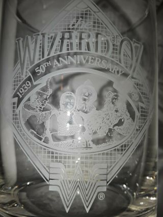 The Wizard Of Oz 50th Anniversary Whataburger 1989 Collector Glasses Set Of 2