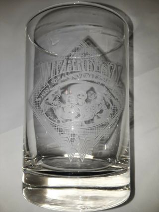 The Wizard of Oz 50th Anniversary Whataburger 1989 Collector Glasses SET OF 2 4