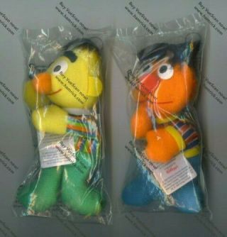 Bert And Ernie Sesame Street Mini Beans Kellogg Cereal Toy Figure