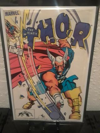 Thor 337 (nov 1983,  Marvel) First Appearance Of Beta Ray Bill