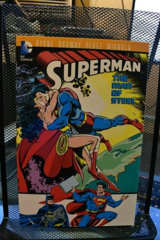 Superman The Man Of Steel Volume 8 Dc Tpb By John Byrne Rare Oop Ordway Perez