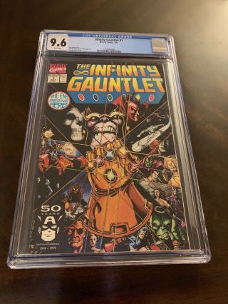 Infinity Gauntlet 1 Cgc 9.  6 The Movie Is Out,  Case Has No Cracks