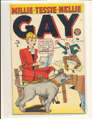 Gay Comics 36 - Kurtzman’s “hey Look” Vg/fine Cond.