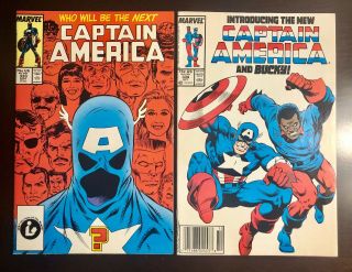Captain America 333 & 334 1st Bucky & John Walker Captain America