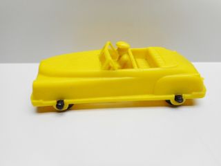 Vintage - " Reliable " Soft Plastic Convertible Car - Made In Canada - 1966