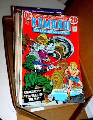 Kamandi - The Last Boy On Earth Twenty - Seven Comics 2 To 35 Range Kirby