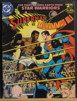 Superman Vs Muhammad Ali 1978 Dc Comics Collectors Edition Neal Adams
