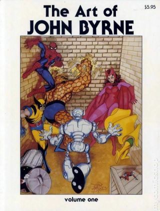 Art Of John Byrne Sc (sqp) 1 - 1st 1980 Vg Stock Image