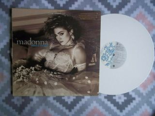 Madonna Sire Records Lp Like A Virgin White Vinyl Promo