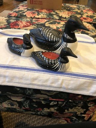 Adirondack Decorative Loons (ducks) - Perfect For Your Camp Or Lodge