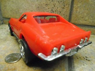 1970 ' s - Little red Corvette - plastic toy car from PROCESSED PLASTICS CO. 3