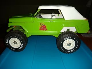 Tonka Stump Jumper Jeep Green Pre - Owned Vintage Toy