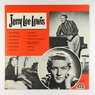 Jerry Lee Lewis - S/t Lp - Sun Mono Dg Vg,