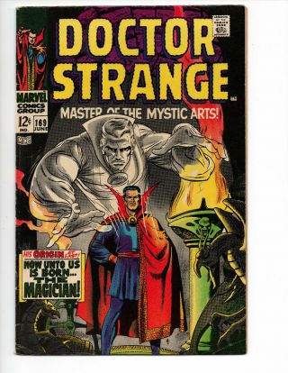Doctor Strange 169 (1968 Marvel Comics) Origin Retold