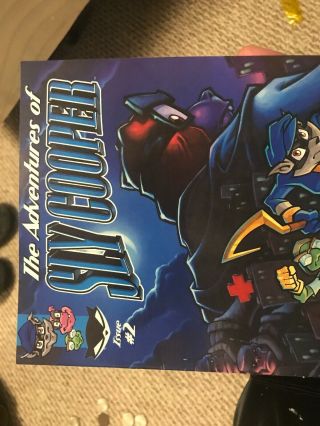 ADVENTURES OF SLY COOPER 2 RARE GIVEAWAY PROMO GAMEPRO VIDEO GAME PROMOTIONAL 2