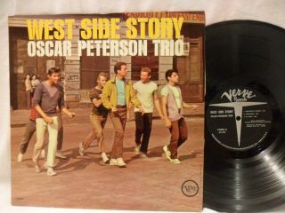 Oscar Peterson Trio Lp: West Side Story,  Nm Mono Verve 1962