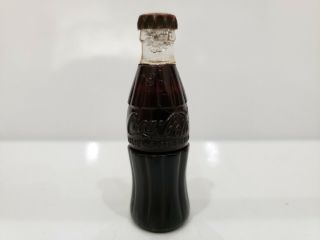 Vintage 1950’s Coca Cola Bottle Cigarette Lighter,  Metal Coke Cap
