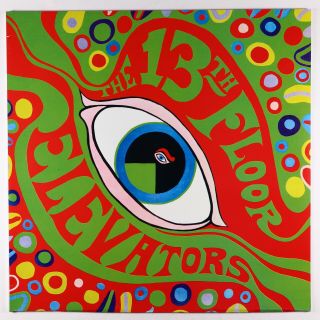 13th Floor Elevators - The Psychedelic Sounds Of Lp - Ia Later Press Mono Vg,