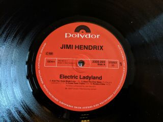 The Jimi Hendrix Experience LP Electric Ladyland Nude Cover Germany Autocoupled 5