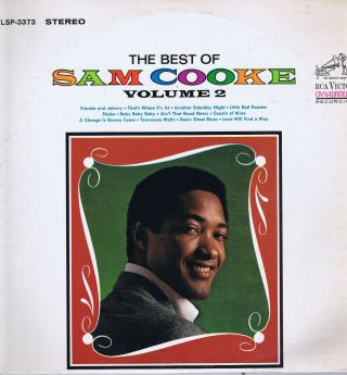 The Best Of Sam Cooke Volume 2 – Rca Lsp - 3373 – Lp Vinyl Record