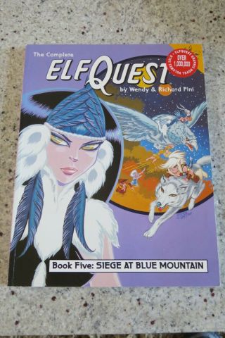 The Complete Elfquest Tpb Book Five Siege At Blue Mountain Very Rare Oop Pini