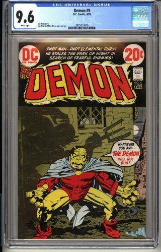 Demon 9 Cgc 9.  6 Wp Nm,  Dc Comics 6//73 Jack Kirby (vol 1) Bronze Age