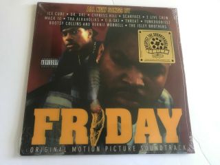 Friday Soundtrack Rap Dr.  Dre Ice Cube 2 Lp Record Rare Vinyl 180g Nm