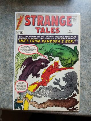 Strange Tales 109 1st Circe Aka Sersi Eternals Movie Jack Kirby
