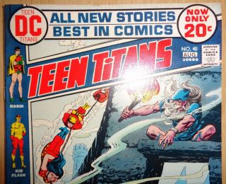 Teen Titans 40 Silver Age Robin Kid Flash Wonder Girl Speedy