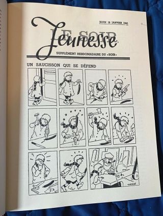 CRABE AUX PINCES D ' OR Black & White strip 1st Belgian Edition 2013 Herge Tintin 5