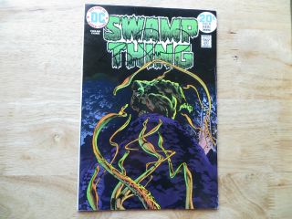 1974 Dc Swamp Thing 8 Signed By Creator & Artist Berni Wrightson,  With Poa
