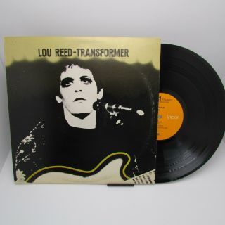 Lou Reed Transformer Lp 1972 Rca Lsp - 4807 1st Us Pressing Vinyl=vg/ex