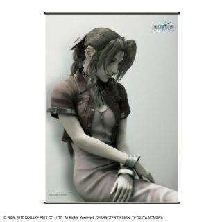 Aerith Poster Wall Scroll Final Fantasy Vii Advent Children Authentic Square.