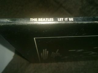 The Beatles Let It Be Orig 1st Press LP Apple STEREO NM Gatefold w/INNER,  white 5