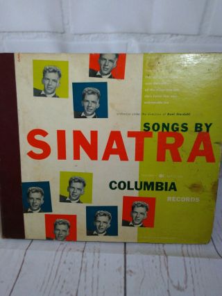 Frank Sinatra Songs By Sinatra 1946 Columbia 4 Disc 78 Rpm 10 " Album C 124