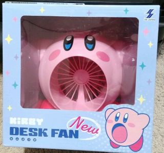 Toreba Kirby Of The Stars Desk Fan Usb Nintendo Sk Japan