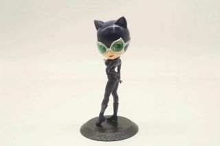 Anime Catwoman Cat Woman Qposket Dc Comics Batman Pvc Figure No Box Blue