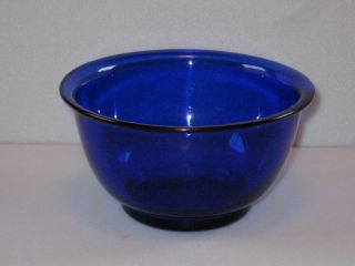 Antique Chinese Cobalt Blue Peking Glass Bowl,  Circa 1900 3