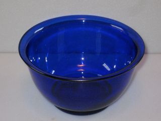 Antique Chinese Cobalt Blue Peking Glass Bowl,  Circa 1900 4