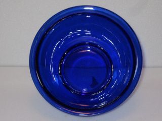 Antique Chinese Cobalt Blue Peking Glass Bowl,  Circa 1900 5
