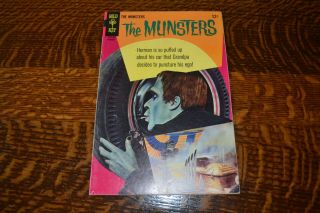 Comic Book 1968 Munsters Tv Gold Key 16 Last Issue Fine