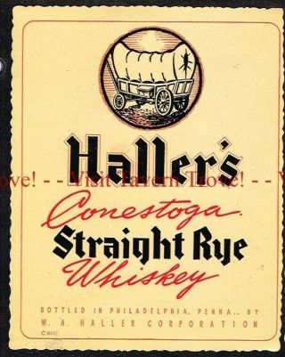 1940s Pennsylvania W A Haller 
