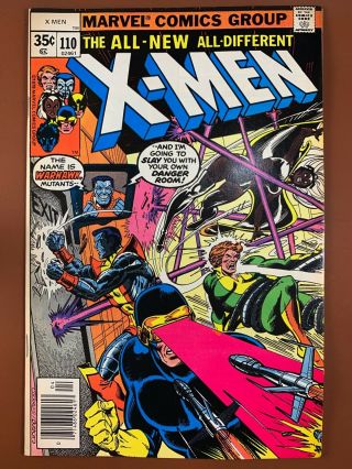 Uncanny X - Men 110 (1978 Marvel Comics) Warhawk Appearance