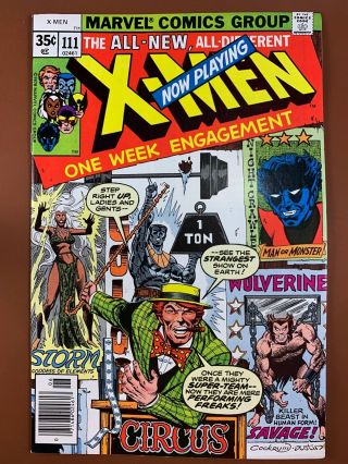 Uncanny X - Men 111 (1978 Marvel Comics) Arcade Appearance